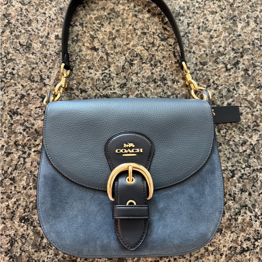 Coach Navy Blue Shoulder Bag | Crossbody